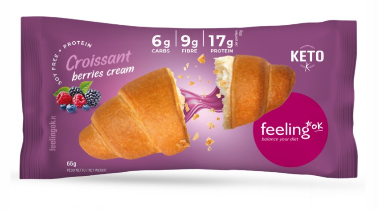 FeelingOk Croissant Frutti di Bosco 65 g